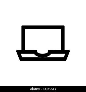 Portfolio icon for simple flat style ui design. Stock Vector