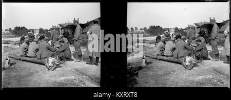 Cuperly. Prisonniers allemands en corvée - Fonds Berthelé - 49Fi618 Stock Photo