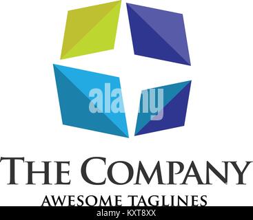 Gold crystal icon monogram. Premium quality. Geometric gold crystal logo for your company Stock Vector
