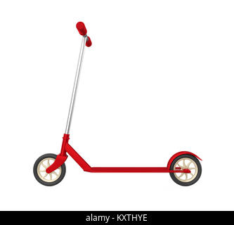 Kids Scooter Isolated Stock Photo