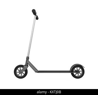 Kids Scooter Isolated Stock Photo