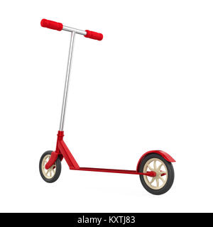 Kids Scooter Isolated Stock Photo