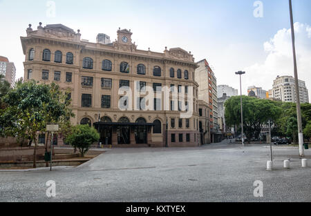 Old Central Post Office Building - Sao Paulo, Brazil Stock Photo