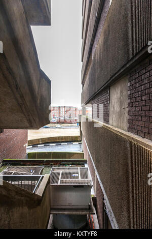 The Grosvenor Centre carpark, Northampton, U.K. Stock Photo