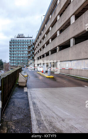 The Grosvenor Centre carpark, Northampton, U.K. Stock Photo