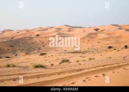 Rub Al Khali desert, Fujairah, United Arab Emirates Stock Photo