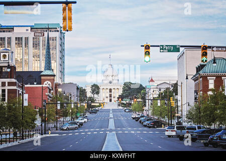 Dexter Avenue Montgomery, Alabama Stock Photo