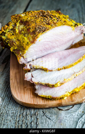 Roast Pork Tenderloin Stock Photo