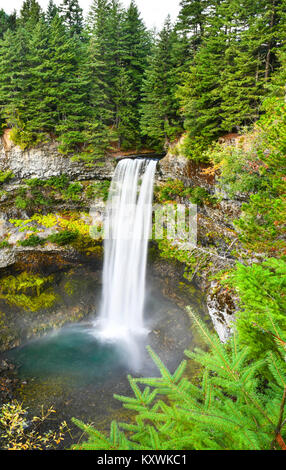 Brandywine Falls Provincial Park, British Columbia,Canada Stock Photo