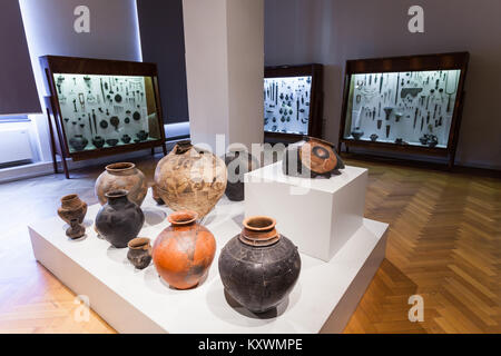 TBILISI, GEORGIA - SEPTEMBER 16, 2015: Georgian National Museum interior. Stock Photo