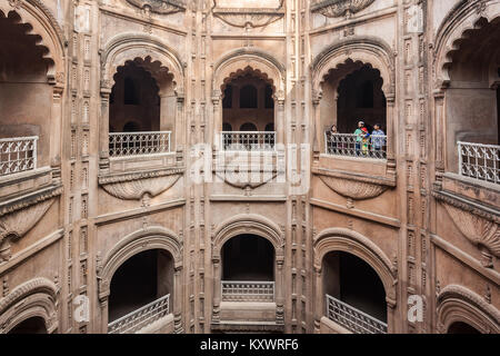 LUCKNOW, INDIA - NOVEMBER 15, 2015: Shahi Hamam Bouli royal bath at Bara Imambara complex in Lucknow, Uttar Pradesh in India. Stock Photo