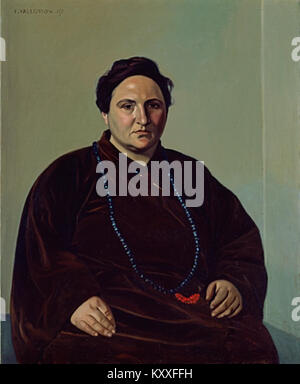 Félix Valloton, Portrait of Gertrude Stein 1907 Stock Photo