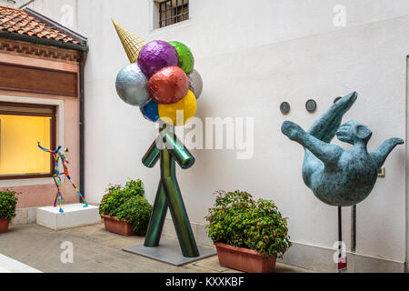 A decorative exterior shop in Veneto, Venice, Italy, Europe. Stock Photo