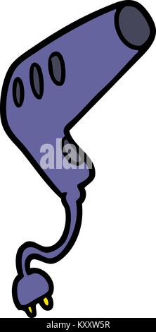 hair dryer cartoon doodle Stock Vector Image & Art - Alamy
