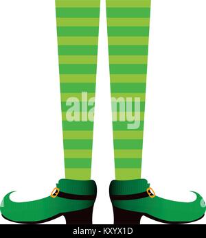 Pair of elven legs Stock Vector