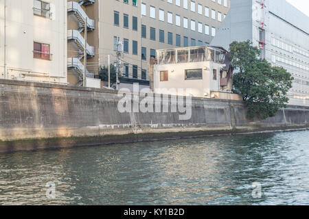 Tokyo River Cruising, Nihonbashi River, Chuo-Ku, Tokyo, Japan Stock Photo