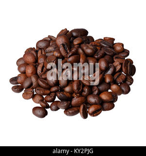 Wild Cherry gourmet coffee on white background. Wild Cherry, e Stock Photo