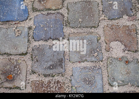 many colored stones as a background Stock Photo