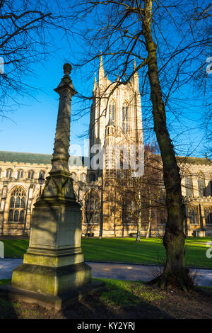 Martyrs Memorial at St Edmundsbury Cathedral for the Church of England's Diocese of St Edmundsbury and Ipswich. Bury St Edmunds, Suffolk Stock Photo