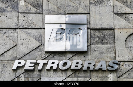 Brazilian Oil Giant, Petrobras Headquarters in Rio de Janeiro, Brazil Stock Photo
