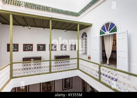 MARRAKECH, MOROCCO - FEBRUARY 22, 2016: The Photography Museum of Marrakesh is located in the Medina, the oldest part of the Marrakesh city, Morocco. Stock Photo