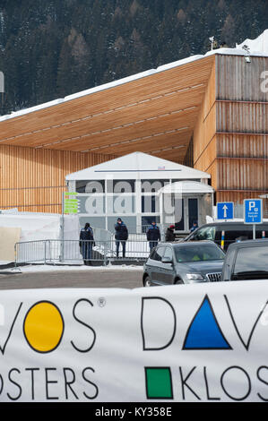 World Economic Forum Conference Centre, Davos, Switzerland Stock Photo