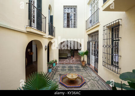 TANGIER, MOROCCO - MARCH 02, 2016: Tangier American Legation Institute for Moroccan Studies is a cultural center, museum and a research library. Tangi Stock Photo