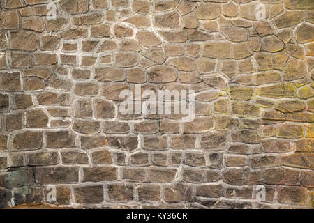 Old grunge brick wall as a background Stock Photo