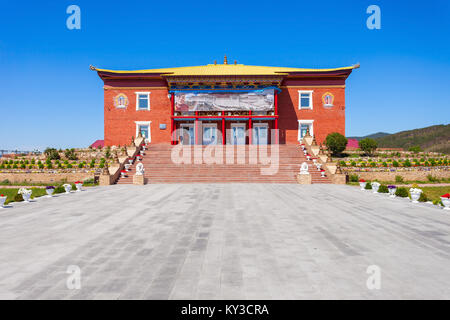 ULAN-UDE, RUSSIA - JULY 15, 2016: Datsan Rinpoche Bagsha in Ulan-Ude city of the Republic of Buryatia, Russia. Stock Photo