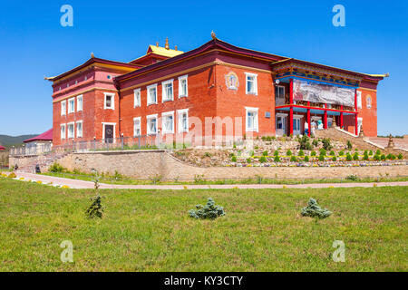 ULAN-UDE, RUSSIA - JULY 15, 2016: Datsan Rinpoche Bagsha in Ulan-Ude city of the Republic of Buryatia, Russia. Stock Photo