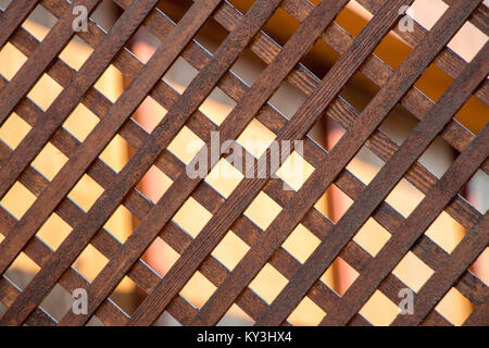 Wood texture with checked patterns as background Stock Photo