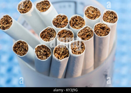 Cigarettes Still Life, USA Stock Photo