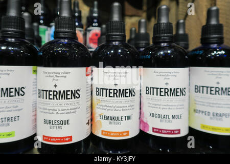 Bittermens Cocktail Flavoring Stock Photo