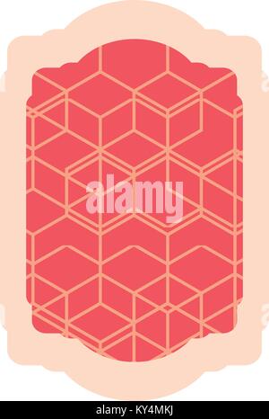 Cubes Abstract frame emblem Stock Vector Image & Art - Alamy