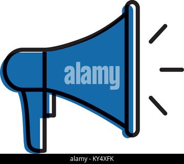 speaker volume maketing advertising icon Stock Vector