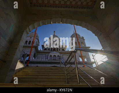 Sikh Gurundwara Temple in Pushkar, Rajasthan, India Stock Photo