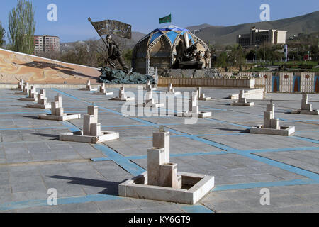 War museum in Hamedan, Iran Stock Photo