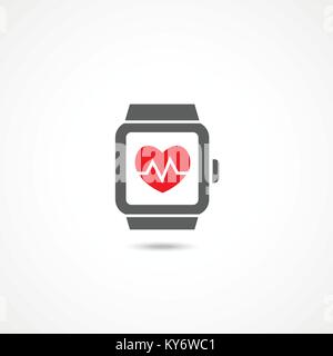 Smart watch icon Stock Vector