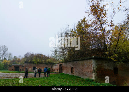 Neu-Ulm: Bundesfestung Ulm (fortress of Ulm): Vorwerk Illerkanal (Werk 14), Schwaben, Swabia, Bayern, Bavaria, Germany Stock Photo