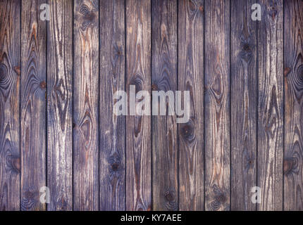 Dark wooden texture, old scratched wood Stock Photo