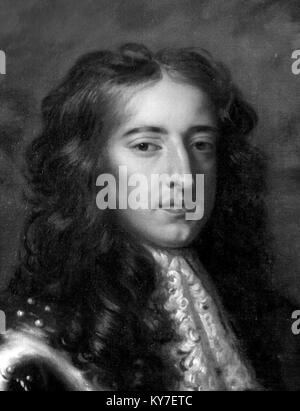 King William III of England, Scotland and Ireland (William of Orange: 1650-1702), who ruled as joint monarch with his wife Queen Mary II until her death in 1694 and then as sole monarch until 1702. Stock Photo