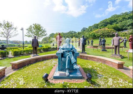 Statue of chiang kai shek in the park Stock Photo