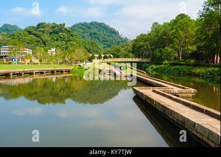 Cihu, a famous park in taiwan Stock Photo