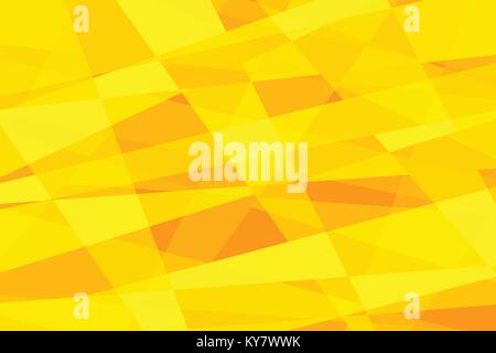 yellow geometric abstract background. Pop art retro vector illustration Stock Vector