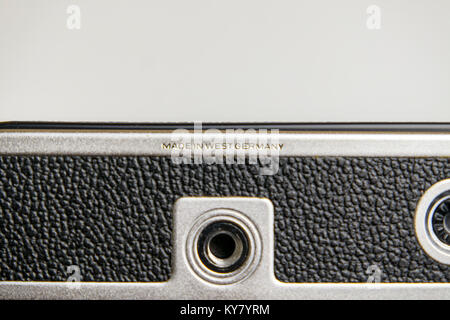 Vintage 35mm Film Camera Made In West Germany Stock Photo