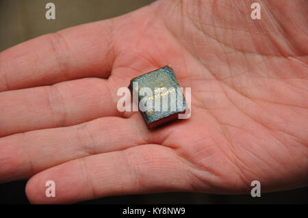 World's smallest printed New Testament. From the Reed Rare Books Collection in Dunedin, New Zealand. Stock Photo