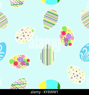 Easter seamless pattern Stock Vector
