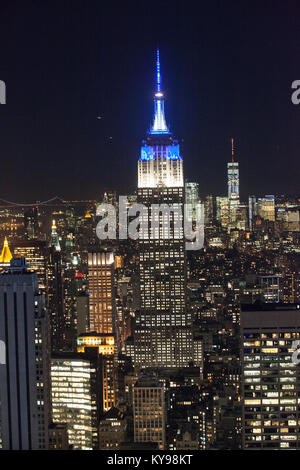 30 Rockefeller Plaza, New York City, home of NBC television studios ...