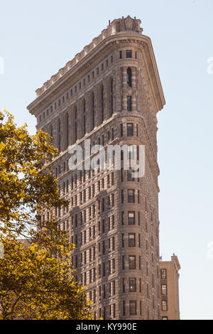 The Flatiron Building, Manhattan, New York City Stock Photo