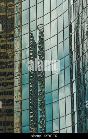 abstract images from glass walls and reflections Stock Photo